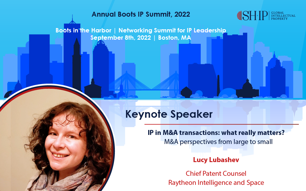 Second Keynote Speaker at Boots on the Bay IP Summit announced! 